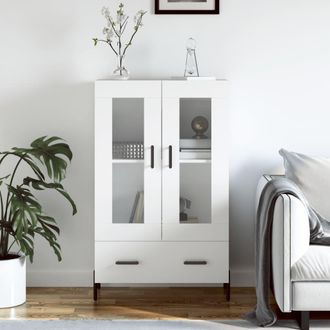 Berkfield Home Highboard White 69.5x31x115 cm Engineered Wood