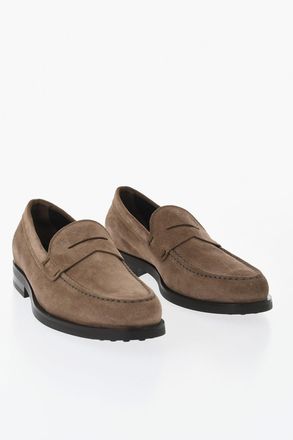 Tod's Mocassini Penny In Suede Tods