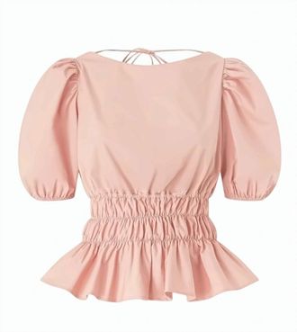 Pinko Joandra Cotton Poplin Crop Top