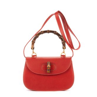 Gucci Bamboo Top Handle Schoudertas