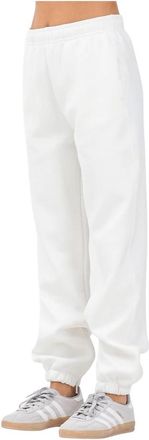 Lacoste Piqu&eacute; joggingbroek - Dames - Sweatpants - Wit - S - Katoen - Broeken
