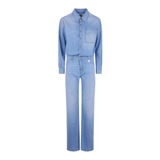 Elisabetta Franchi Mujer, Monos, Azul, Talla: S