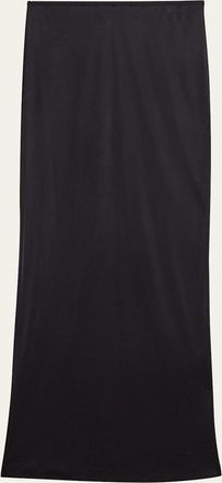 Helmut Lang Fluid Jersey Maxi Skirt