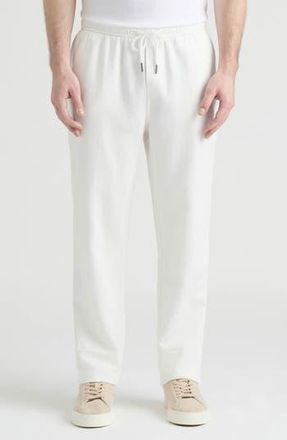Hunter Grotto Cotton & Linen Blend Pants in White at Nordstrom Rack, Size Large