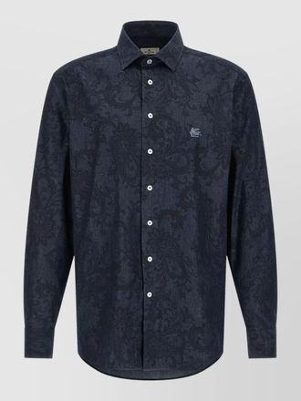Etro paisley ramage cotton shirt