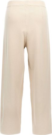 Max Mara Womens Beige Viscose Casual Pants