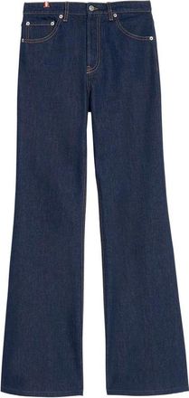 Ines De La Fressange Jane Raw Jeans - Dames - Flared Jeans - Blauw - W29 - Katoen - Jeans