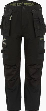 Regatta Mens Regatta Professional Mens Softshell Stretch Work Trousers - Black - Size: 33S