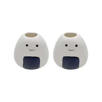 OEM Peque&ntilde;os Jarrones De Cer&aacute;mica Para Flores, 2 Piezas, Color Blanco Botella