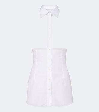 Dolce & Gabbana Top de popel&iacute;n de algod&oacute;n
