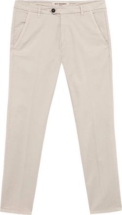 Roy Rogers Broeken - Heren - Slim Fit Broeken - Beige - W31 - Katoen - Broeken