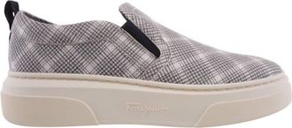 Ferragamo Cassina Slip-On Sneakers, Size 7.5