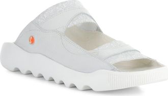 FLY London Welm Sport Sandal in White Smooth Leather at Nordstrom Rack, Size 6-6.5Us / 37Eu