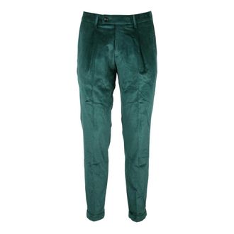 Michael Coal 1+ Pantalone - male - Michael Coal - Slim-fit Trousers - Green - W34 - Trousers