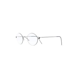 Lindberg Glasses, unisex, Black, Size: 44 MM Corona PU9 Optical Frame