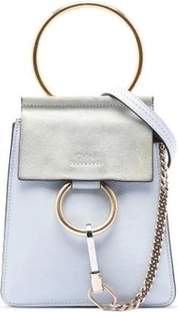 Chlo&eacute; Pre-owned Mini Bags, female, Gray, Size: ONE SIZE Pre-owned Leather Mini Shoulder Bag