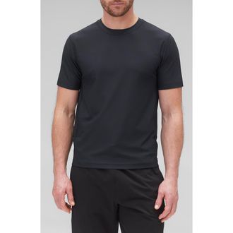 Reigning Champ Playoff Tech Piqu&eacute; T-Shirt in Navy at Nordstrom Rack, Size Xx-Large