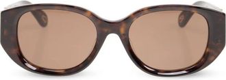 Chlo&eacute; Marcie Zonnebril - Dames - Zonnebrillen - Bruin - 54 MM - Accessoires