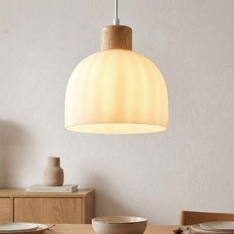 Globo Lighting Lampada A Sospensione Per Soggiorno, Regolabile In Altezza, In Metallo Bianco, H 120 Cm