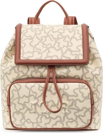 Tous Kaos Icon Rugzak - Dames - Rugzakken - Beige - ONE Size - Leer - Tassen