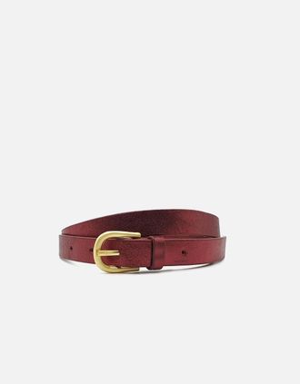 Nooki Design Womens Melena Metallic Belt - Rust - Red - Size: M/L