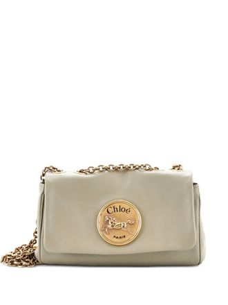 Chlo&eacute; Heritage Chain Leather Small shoulder bag - Neutrals