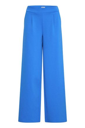 Ichi Womens Ihkate Sus Long Wide Pa2 Business Casual Pants, 184051/Strong Blue, S