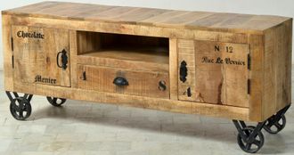 SIT Lowboard »Rustic« im Factory design, Breite 140 cm, Shabby Chic, Vintage