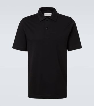 Dries Van Noten Cotton jersey polo shirt