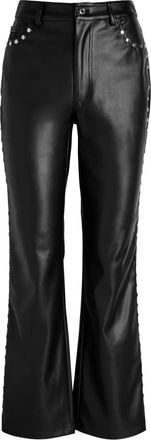 Never Fully Dressed Broek met studs - Zwart