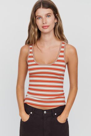 Maeve Hockney Striped Tank Top