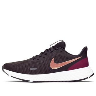 Nike (WMNS) Nike Revolution 5 Black/Purple/Gold BQ3207-003