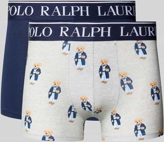 Ralph Lauren Trunks im 2er-Pack mit Geschenkbox und Polo Bear in Marine, Gr&ouml;&szlig;e XXL