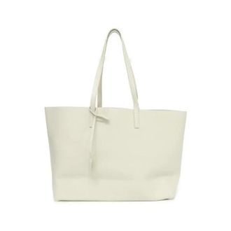 Saint Laurent Pre-owned Calf Tote Bag - unisex - Yves Saint Laurent Vintage - Vintage Shoulder Bags - Beige - ONE SIZE - Pre-owned