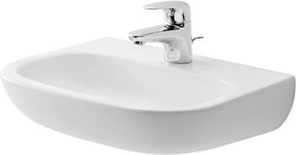 Duravit Duravit - D-code Lavabo, Con Agujero Para Grifo, Sin Rebosadero