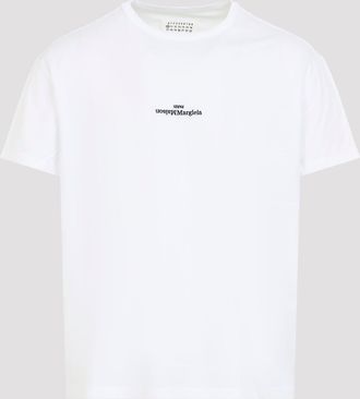 Maison Margiela Maglietta con logo Maison Margiela