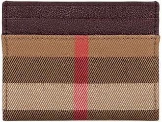 Burberry Tarjetero Sandon Check - Accessories - Mujer - Multicolor - ONE SIZE