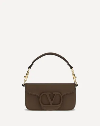 Valentino Garavani Borsa a Spalla Loc&ograve; mini in vitello Woman UNI
