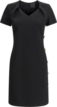 Givenchy Punto-Milano mini-jurk met knoopdetail - Zwart
