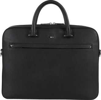 HUGO BOSS Hugo, Laptop Bags & Cases, male, Black, Size: ONE SIZE Black Document Case with Handles