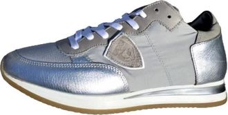 Philippe Model Tropez Sneakers - Dames - Sneakers - Grijs - 36 EU - Katoen - Schoenen