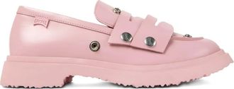 Camper Mocassini Walden Twins in pelle - Rosa