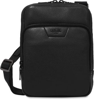 Lancel Gestructureerde leren reporter tas - Dames - Schoudertassen - Zwart - ONE Size - Leer - Tassen