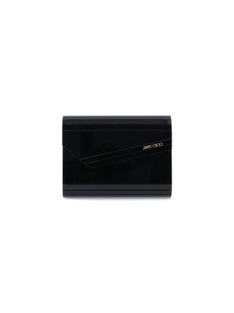 Jimmy Choo London Candy Pouch, In Black Fabric