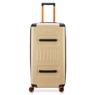 Jeep JH002B Checked-Large 29 Inch Hardside Expandable Luggage with Spinner Wheels in Warm Sand at Nordstrom
