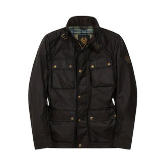 Belstaff Jassen, Heren, Zwart, L, Katoen, Fieldmaster Icon Jas