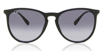 Ray-Ban RB4171F Erika Asian Fit 622/8G Womens Sunglasses Black Size 54