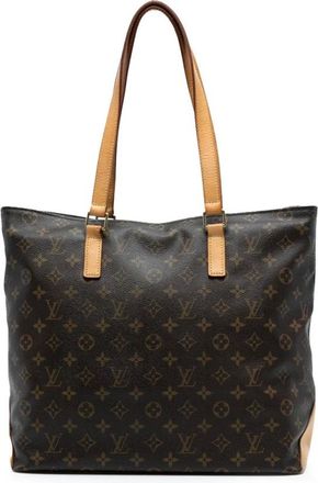 Louis Vuitton Pre-owned Tote Bags, female, Brown, Size: ONE SIZE Pre-owned Printed Coated Canvas Tote