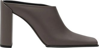 Alaia Infradito Sandalen - Dames - Muiltjes - Grijs - 37 EU - Leer - Schoenen