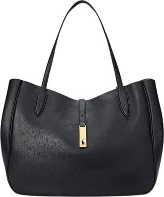 Polo Ralph Lauren Borsa Tote Grande ID - - Bags - Donna - Blu - ONE SIZE
